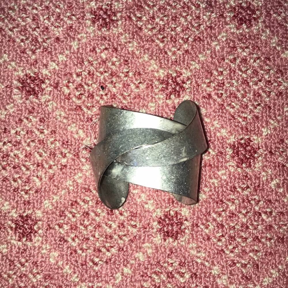 Silver Metallic Cuff